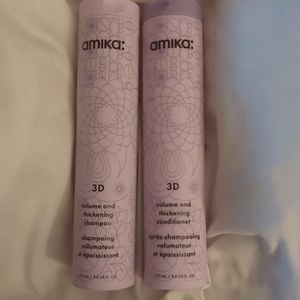 Amika 3D shampoo & conditioner